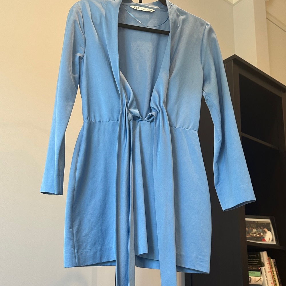 Zara Blue Mini Dress